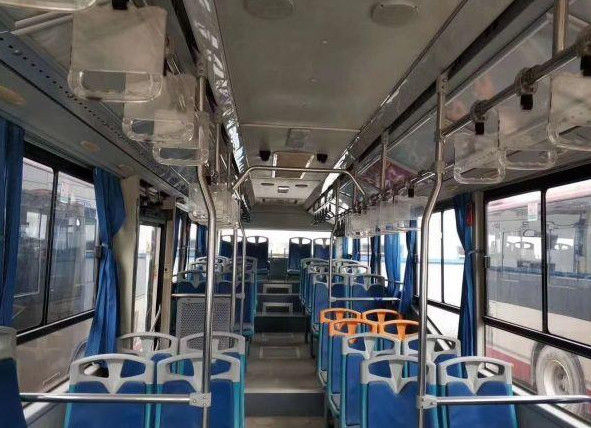 70 sièges Yutong utilisé par LHD transporte l'entraîneur de touristes Bus de ville de CNG de kilomètrage urbain de l'autobus 19000KM