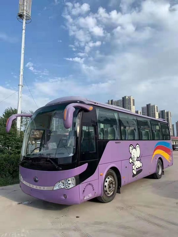 2011 occasion Yutong utilisé par voyage d'an transporte le diesel 39 sièges LHD avec le climatiseur