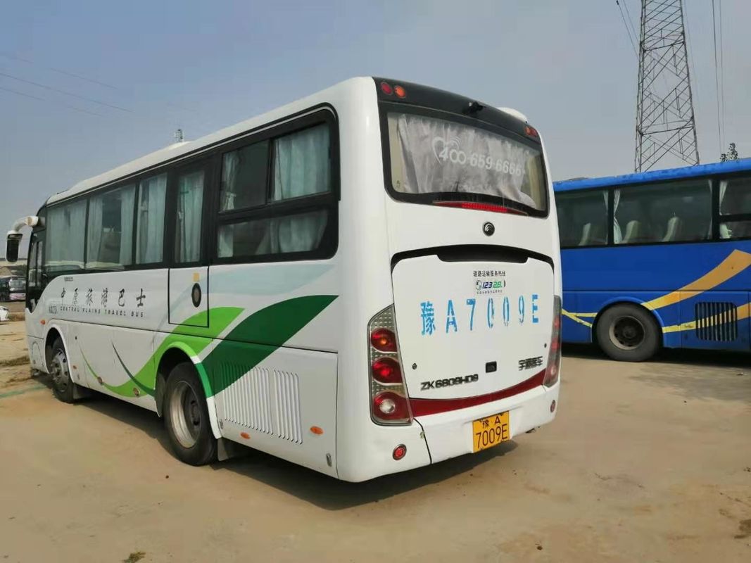 ZK6908 le modèle Diesel Fuel Used Yutong transporte la couleur facultative de 2015 sièges de l'an 39