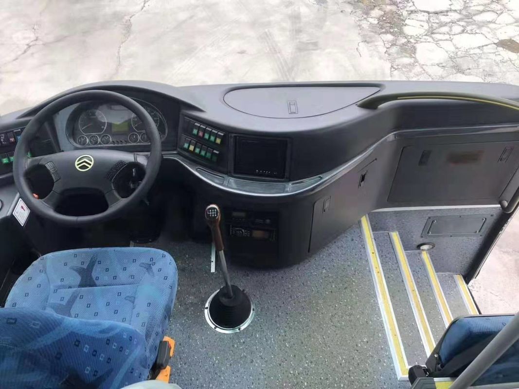 33 sièges 2014 taille bleue d'autobus de la couleur 3300mm d'autocars utilisée par autobus de voyage utilisée par an