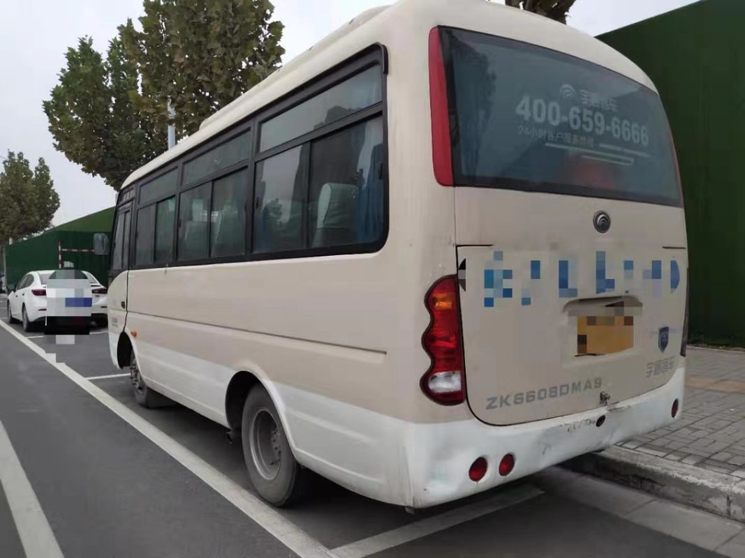 2011 ans ont employé le modèle ZK6608 d'entraînement de main gauche de sièges du modèle ZK6608 19 d'autobus de Yutong aucun axe des accidents 2