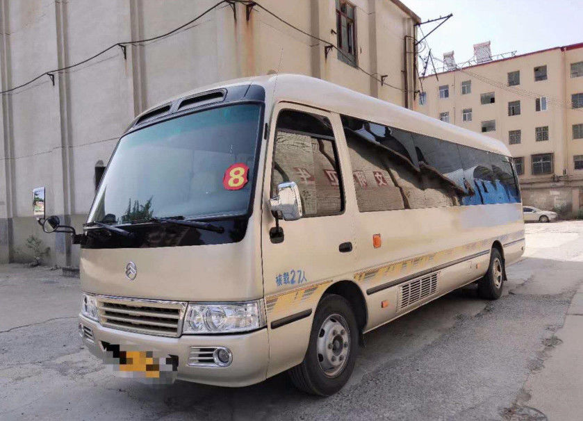 Autobus Cummins Engine de caboteur utilisé 2016 par ans 27 sièges avec le frein à air et le tronc de descente