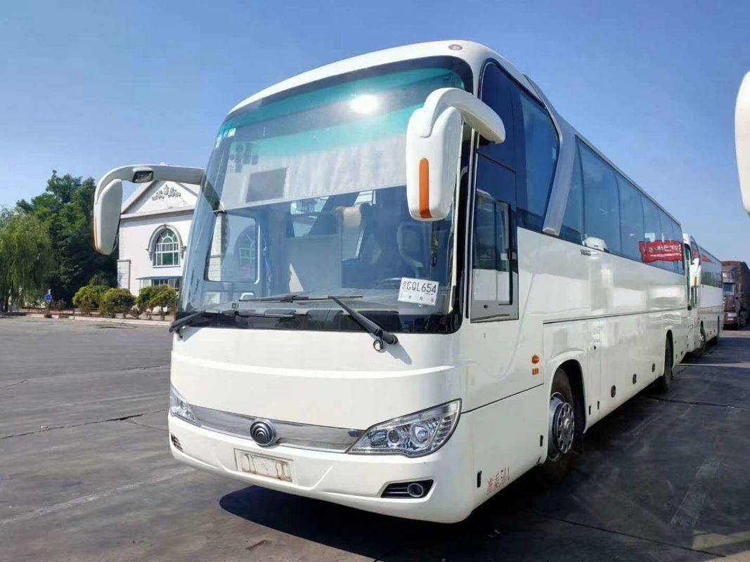2016 occasion de Yutong de sièges de l'an 50 transporte l'entraîneur Bus à vendre l'euro en acier III de moteur de Yuchai de châssis