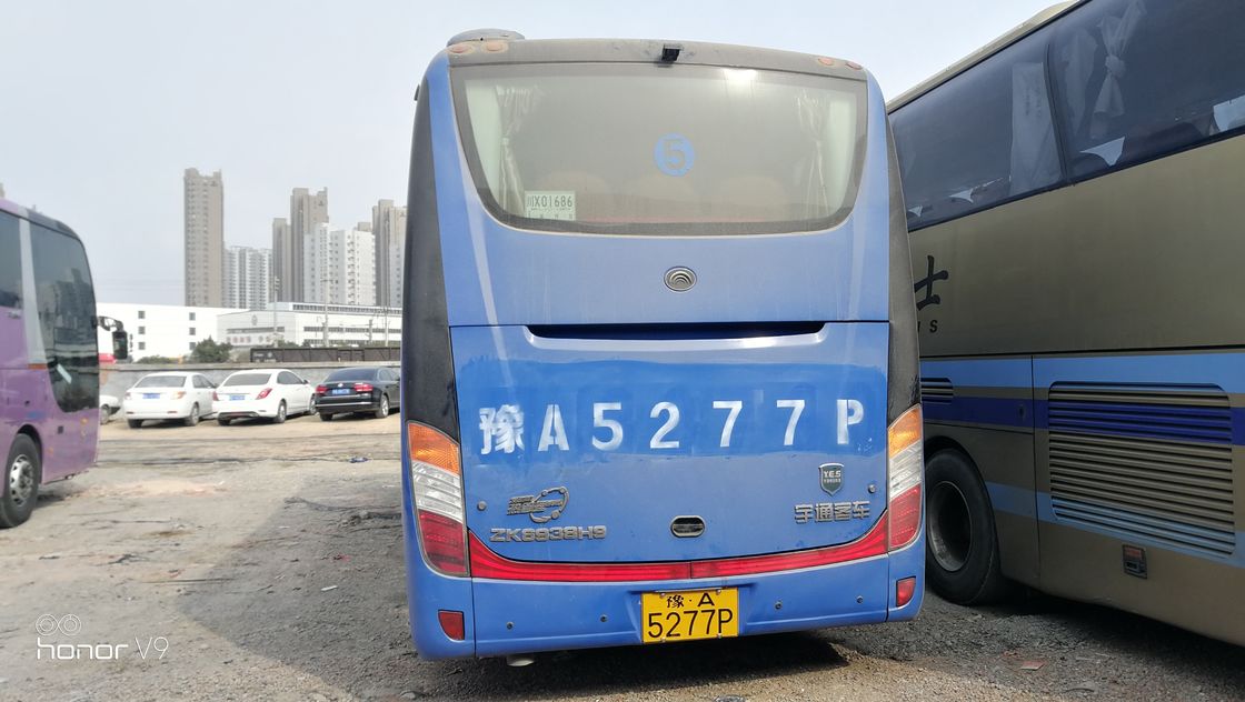 La marque ZK6938 39 de Yutong pose la norme d'émission utilisée de Bus With Euro III de car de moteur diesel avec le C.A.