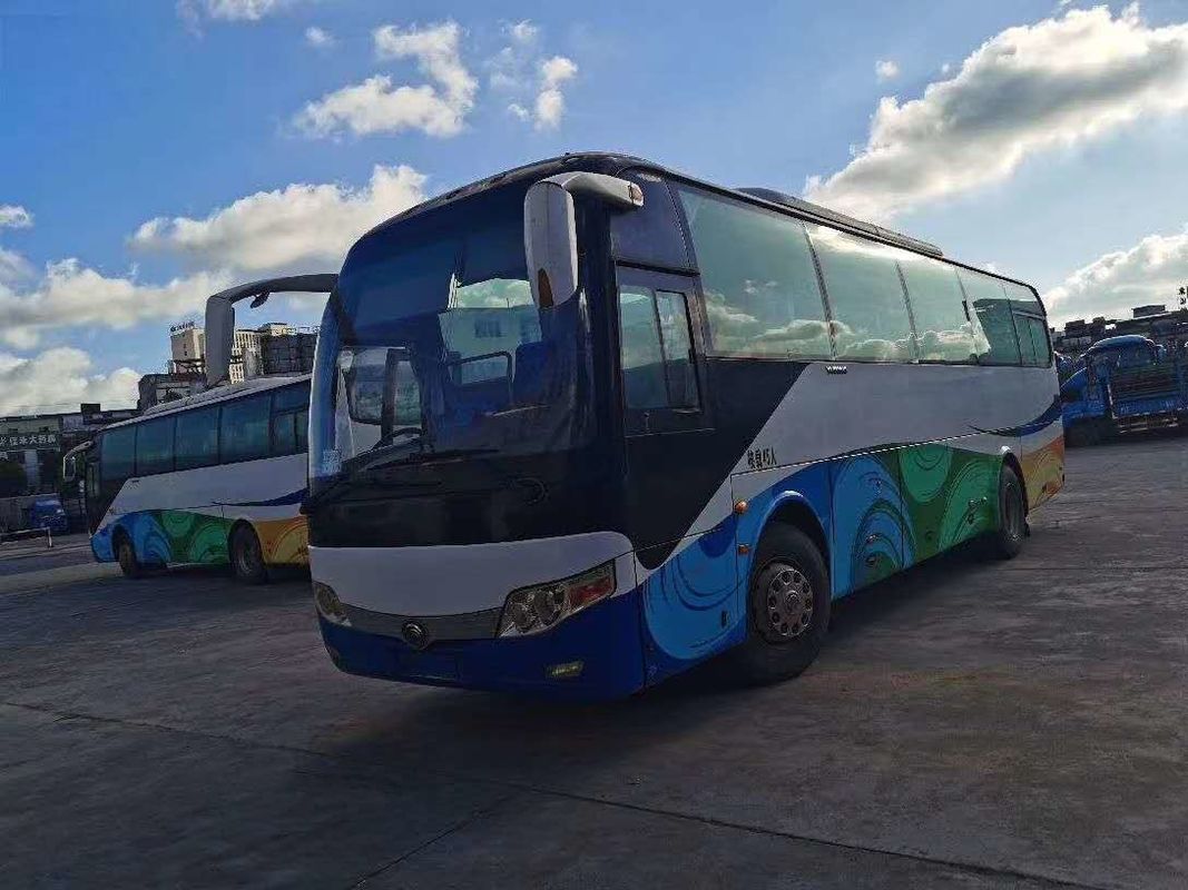 100km/H 180kw 45 pose Zk6107 2ème la main Yutong transporte la bonne condition utilisée d'autobus de Yutong avec le C.A.