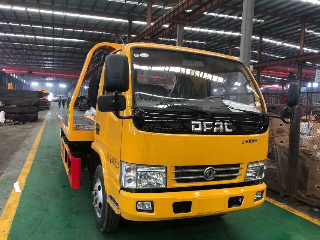 Secours routier de roue de Dongfeng 95HP 6 de l'euro 3 Tow Trucks 3 tonnes 5 tonnes 6 tonnes