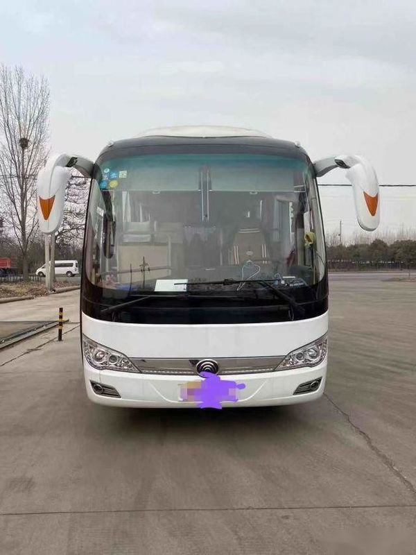 Le châssis simple de direction laissé d'airbag de portes VIP de luxe assied le passager utilisé que l'autobus a employé des sièges de la marque ZK6908 38 d'autobus de Yutong