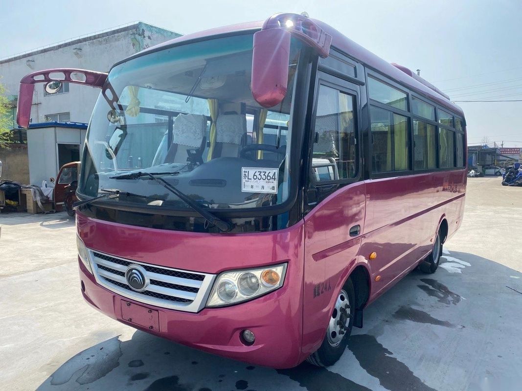 Yutong utilisé transporte le châssis en acier Front Engine Left Steering de l'euro IV d'autobus du passager ZK6660 24 utilisé par sièges modèles