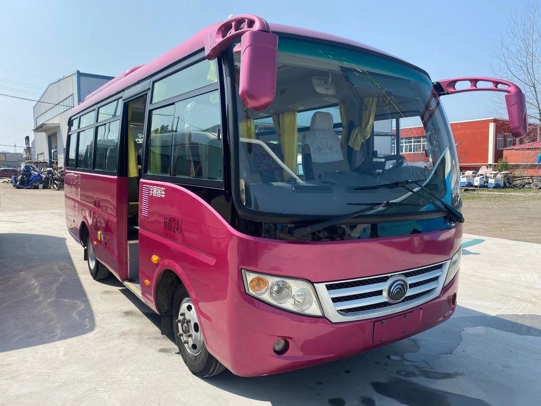 Yutong utilisé transporte le châssis en acier Front Engine Left Steering de l'euro IV d'autobus du passager ZK6660 24 utilisé par sièges modèles