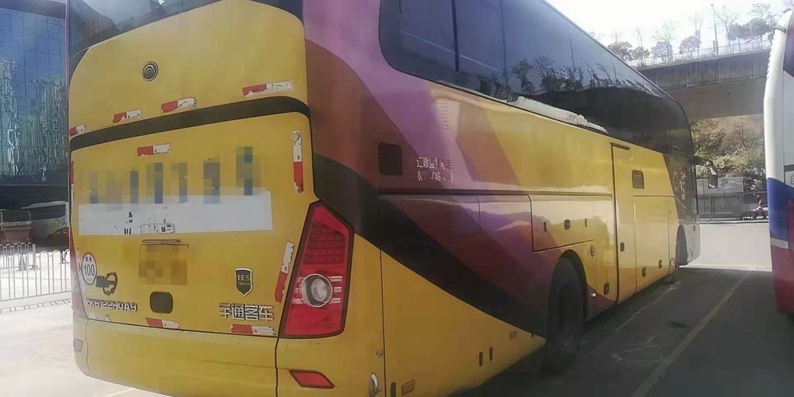 Yutong utilisé transporte des sièges de ZK6122 47 VIP avec le moteur 247kw de Weichai de portes à deux battants de toilette