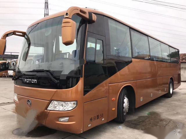 BJ6113 a employé commande de main gauche de l'euro IV de kilomètre de porte simple de sièges de la marque 51 de Bus FOTON d'entraîneur la basse