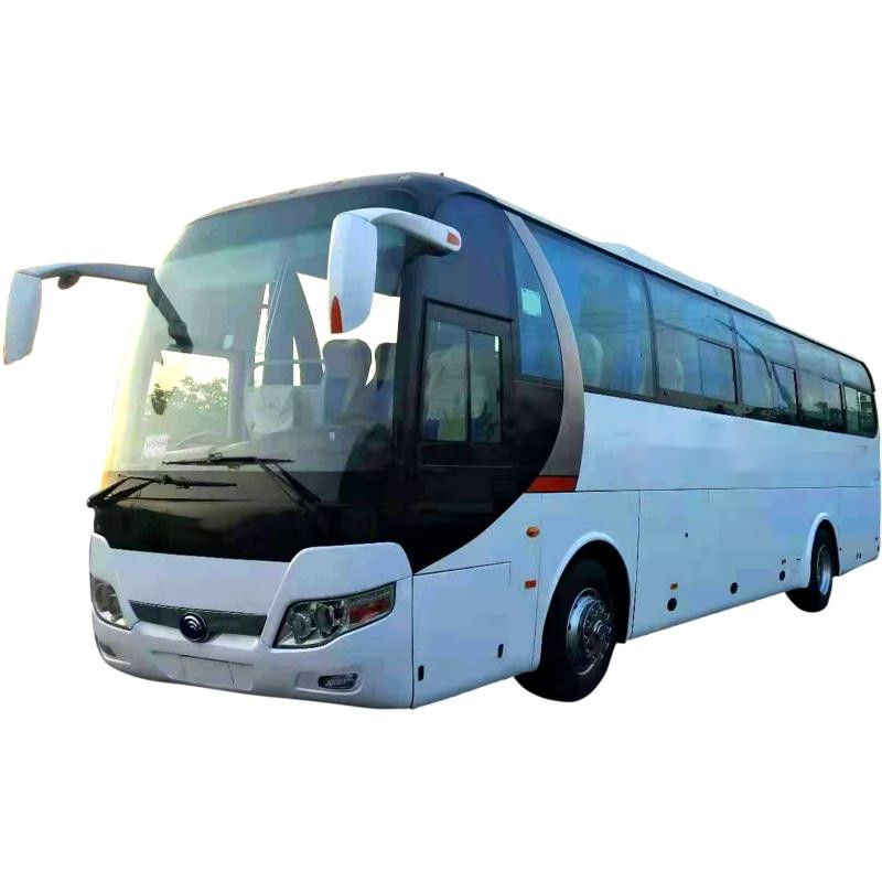 Les sièges utilisés de l'autobus ZK6110 51 de Yutong ont employé les portes à deux battants gauches de direction de châssis en acier de bus touristique