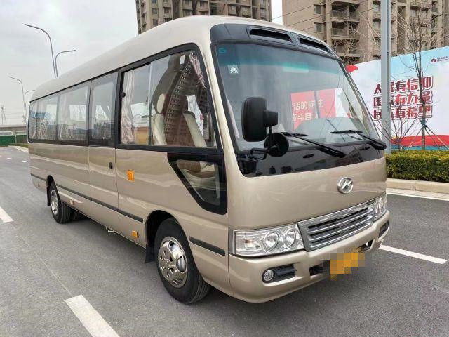 2015 autobus de caboteur utilisé de l'an 10 par sièges le plus haut, a employé Mini Bus Coaster Bus 86kw avec les sièges de luxe pour des affaires