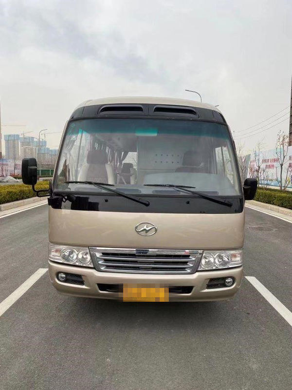2015 autobus de caboteur utilisé de l'an 10 par sièges le plus haut, a employé Mini Bus Coaster Bus 86kw avec les sièges de luxe pour des affaires