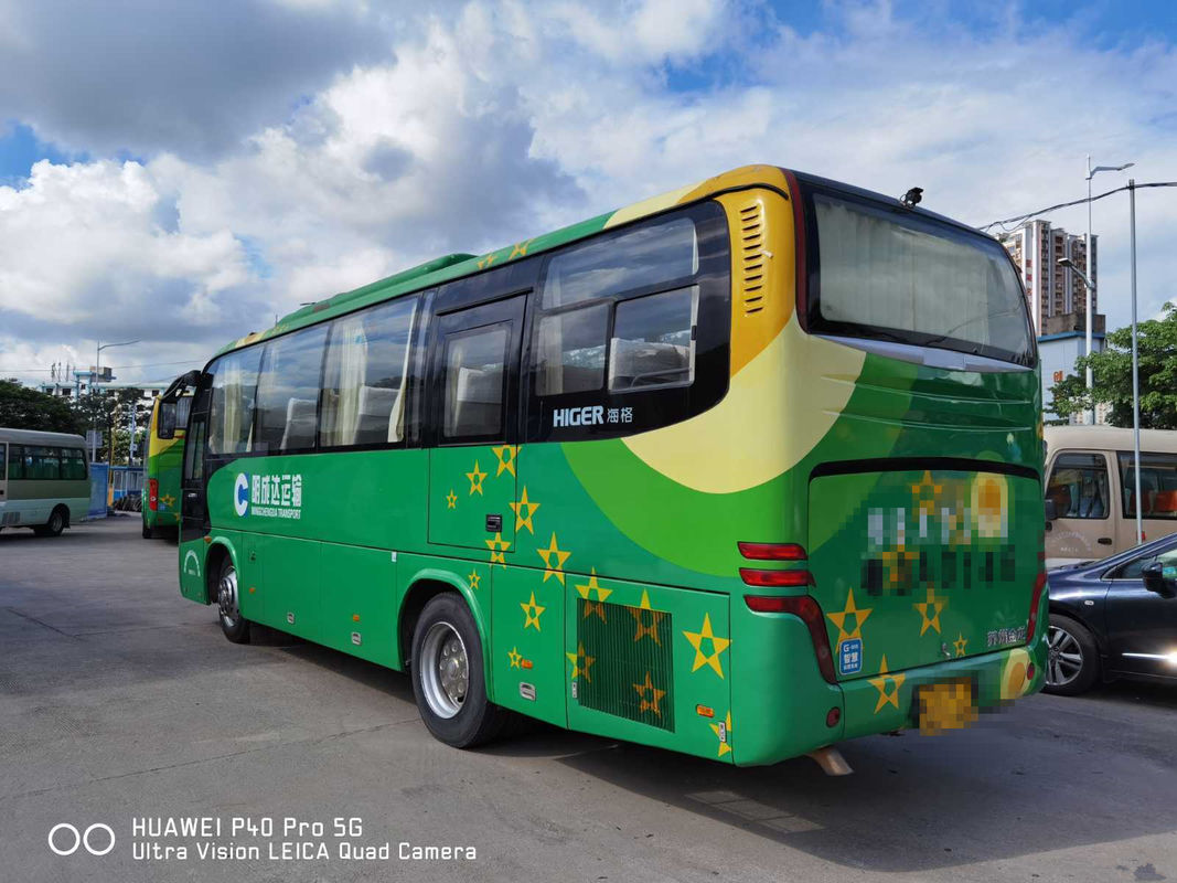 2014 un entraîneur plus de haut d'an KLQ6896 Bus 39 sièges a utilisé le moteur diesel 162kw d'autobus aucun autobus des accidents LHD