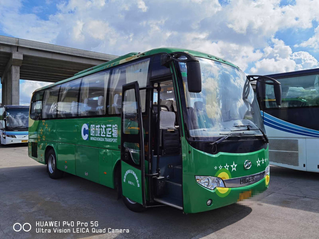 2014 un entraîneur plus de haut d'an KLQ6896 Bus 39 sièges a utilisé le moteur diesel 162kw d'autobus aucun autobus des accidents LHD