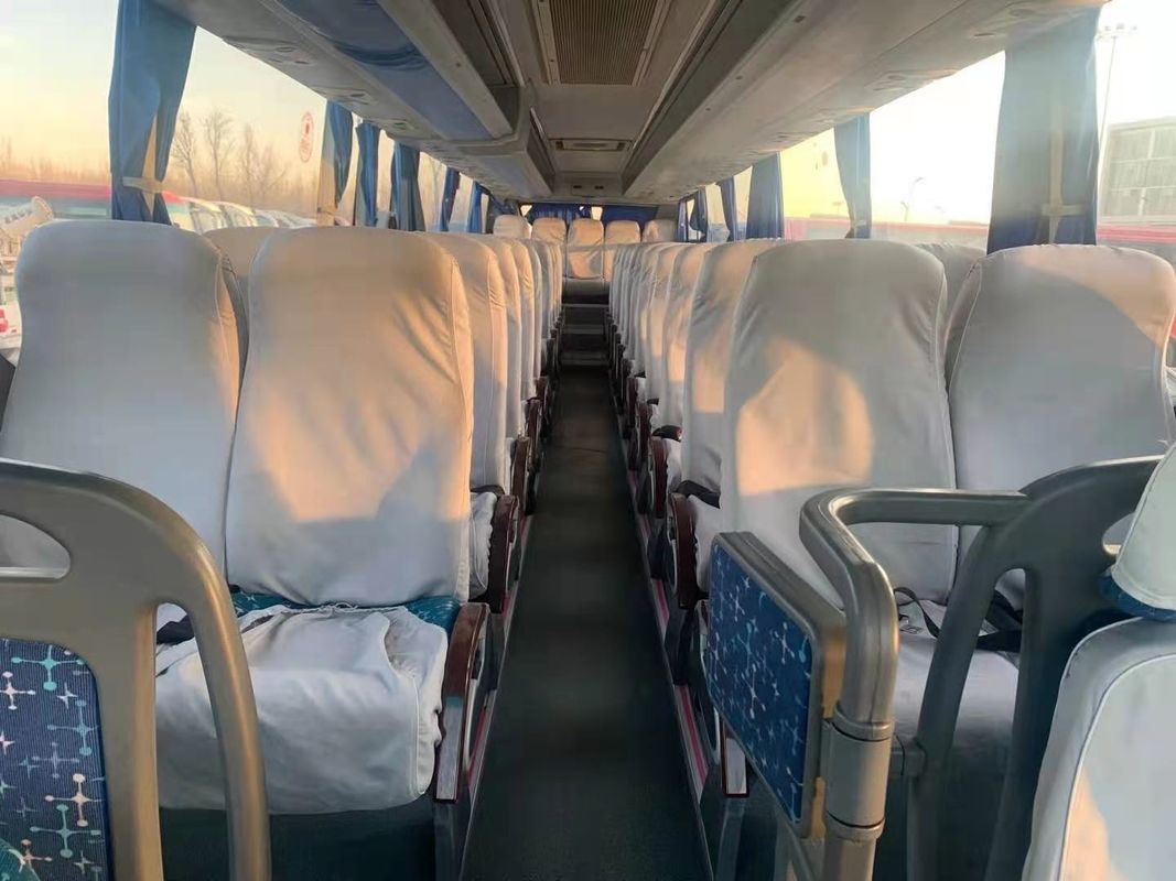 2012 entraîneur utilisé par sièges de l'an 53 ZHONGTONG Bus LCK6125H avec le climatiseur pour le tourisme