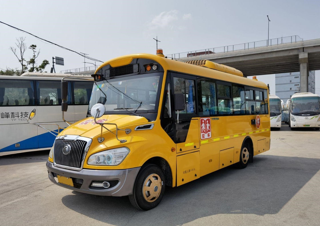 41 sièges Yutong utilisé 2014 par ans transporte le conducteur utilisé Steering No Accident de l'autobus scolaire LHD de moteur diesel de ZK6729D