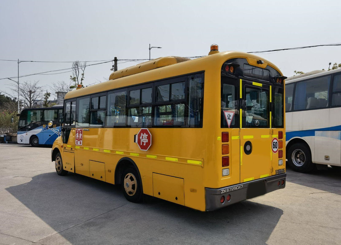 41 sièges Yutong utilisé 2014 par ans transporte le conducteur utilisé Steering No Accident de l'autobus scolaire LHD de moteur diesel de ZK6729D