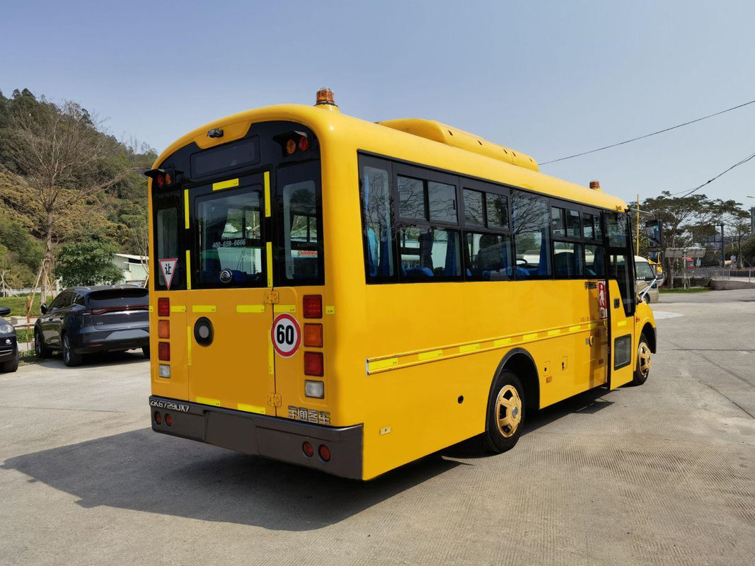 41 sièges Yutong utilisé 2014 par ans transporte le conducteur utilisé Steering No Accident de l'autobus scolaire LHD de moteur diesel de ZK6729D