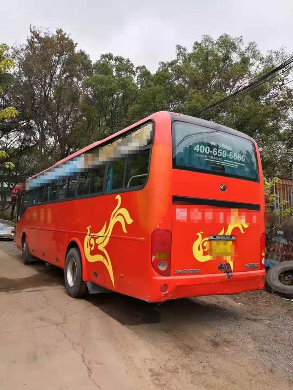 44 entraîneur utilisé par autobus Bus de Yutong utilisé par sièges ZK6102D moteurs diesel de la direction LHD de moteur d'avant de 2014 ans