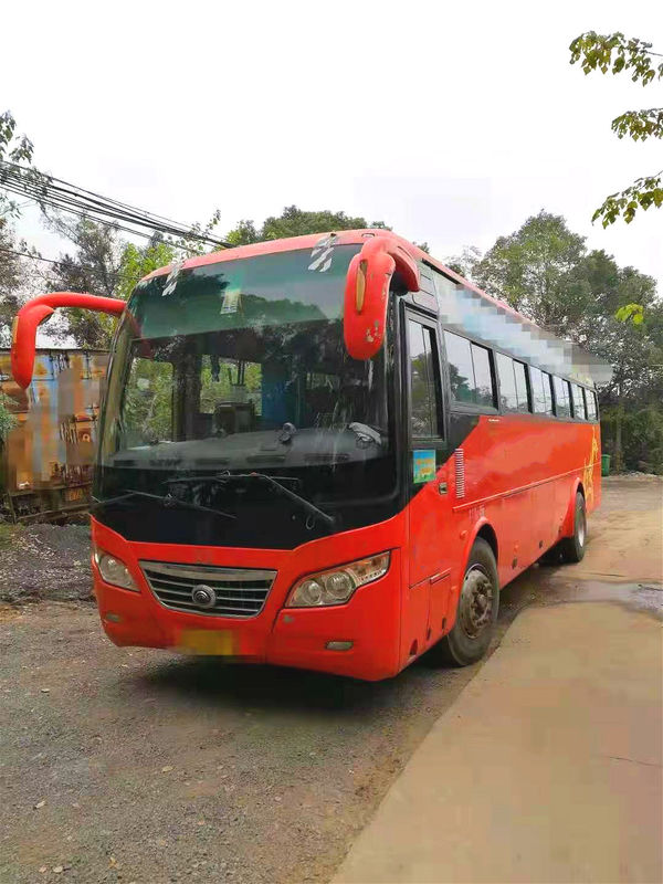 44 entraîneur utilisé par autobus Bus de Yutong utilisé par sièges ZK6102D moteurs diesel de la direction LHD de moteur d'avant de 2014 ans