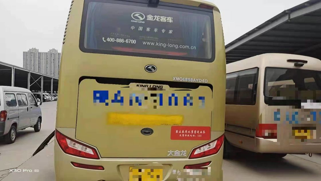 Remplacez 2013 ans a employé le roi le long XMQ6898 entraîneur Bus que 39 sièges ont utilisé le moteur diesel d'autobus aucun autobus des accidents LHD
