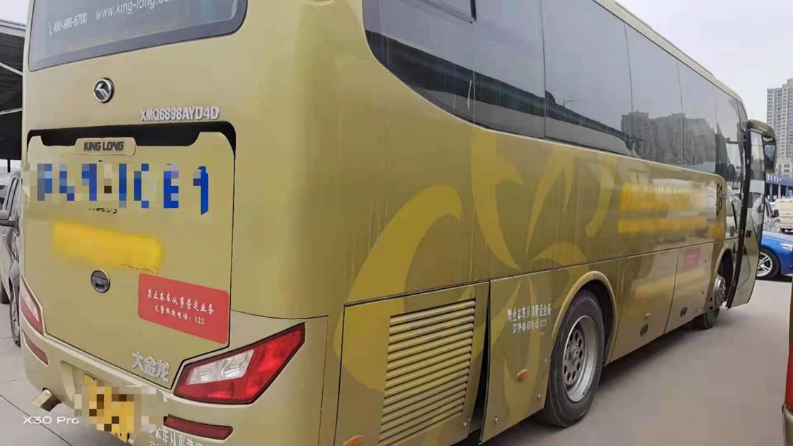 Remplacez 2013 ans a employé le roi le long XMQ6898 entraîneur Bus que 39 sièges ont utilisé le moteur diesel d'autobus aucun autobus des accidents LHD