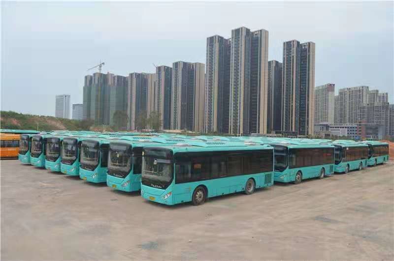 2015 l'entraîneur utilisé par sièges Bus LCK6950HG de l'an 62 ZHONGTONG a utilisé l'autobus de ville avec le climatiseur pour permutent