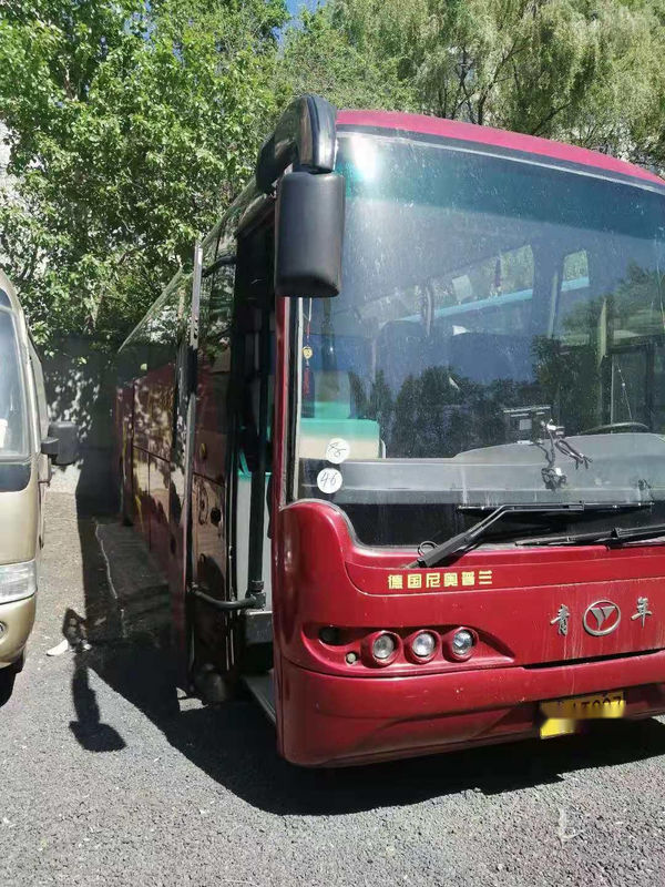 Les portes à deux battants utilisées d'airbag du châssis 48seats de l'autobus NEOPLAN de Youngman ont laissé l'autobus de direction de passager utilisé par moteur arrière