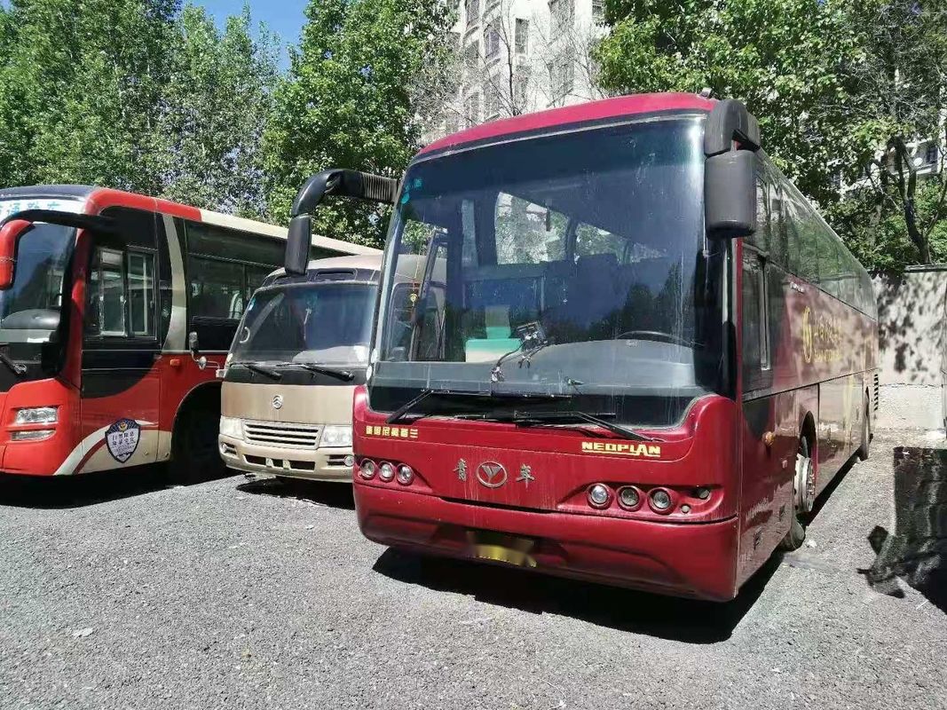 Les portes à deux battants utilisées d'airbag du châssis 48seats de l'autobus NEOPLAN de Youngman ont laissé l'autobus de direction de passager utilisé par moteur arrière