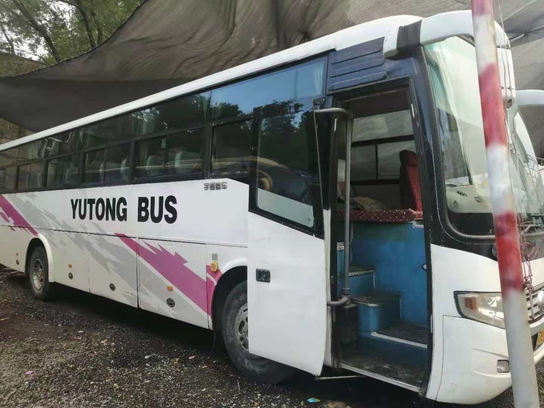 54 sièges 2010 ans ont employé le conducteur diesel Steering No Accident de l'autobus ZK6112D Front Engine LHD de Yutong
