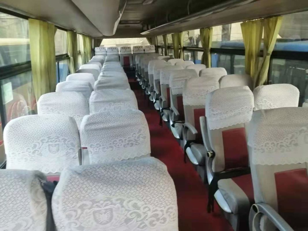 54 sièges 2010 ans ont employé le conducteur diesel Steering No Accident de l'autobus ZK6112D Front Engine LHD de Yutong