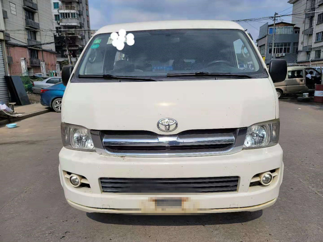 Le C.A. diesel de Mini Bus With Gasoline Engine utilisé par Toyota de 10 sièges n'équipent aucun accident 2013 ans
