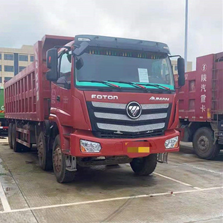 Le camion à benne basculante de 375HP Chine 6X4 8X4 FOTON AUMAN a employé 50 le prix de la tonne LHD RHD