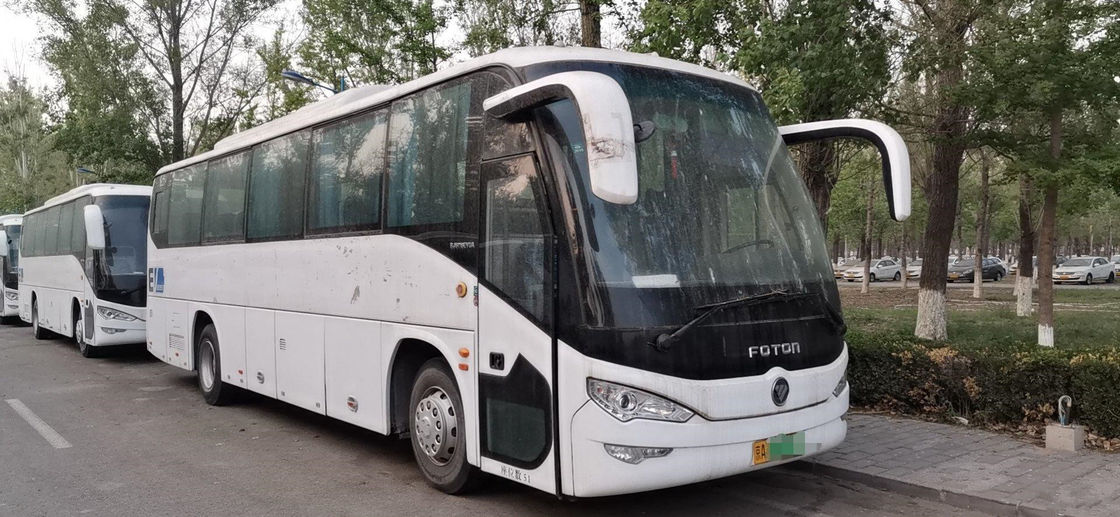 Électricité de 2016 de l'an 51 de Foton utilisée par sièges d'entraîneur sièges de Bus With la nouvelle remplissent de combustible LHD en bon état