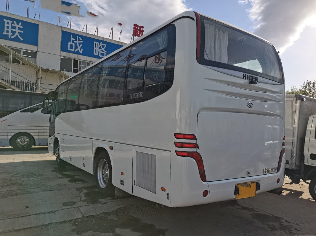 Le plus haut autobus utilisé KLQ6856 37 pose la bonne condition arrière d'entraînement de main gauche de moteur de Yuchai de châssis en acier avec le C.A.