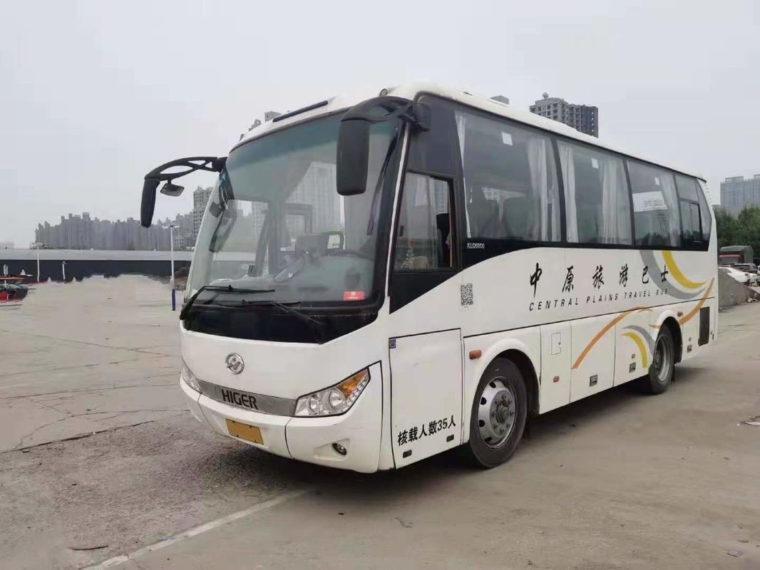 2013 car utilisé par autobus utilisé par sièges de l'an 35 KLQ6808 Bus With LHD orientant les moteurs diesel