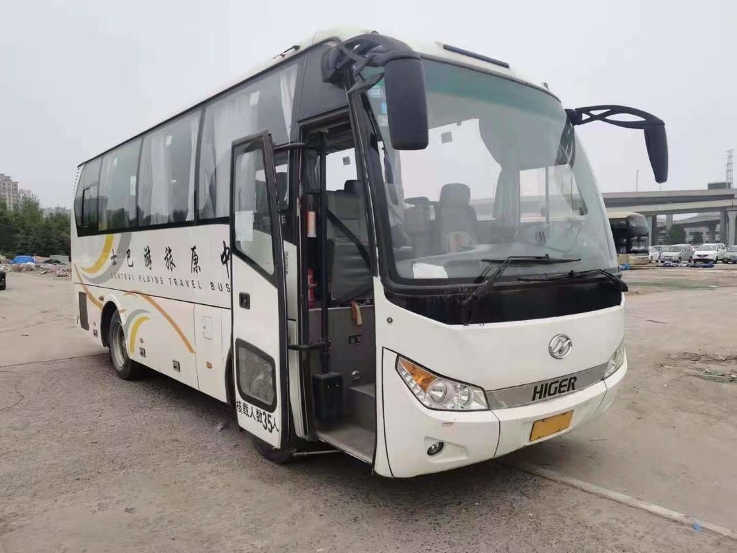 2013 car utilisé par autobus utilisé par sièges de l'an 35 KLQ6808 Bus With LHD orientant les moteurs diesel