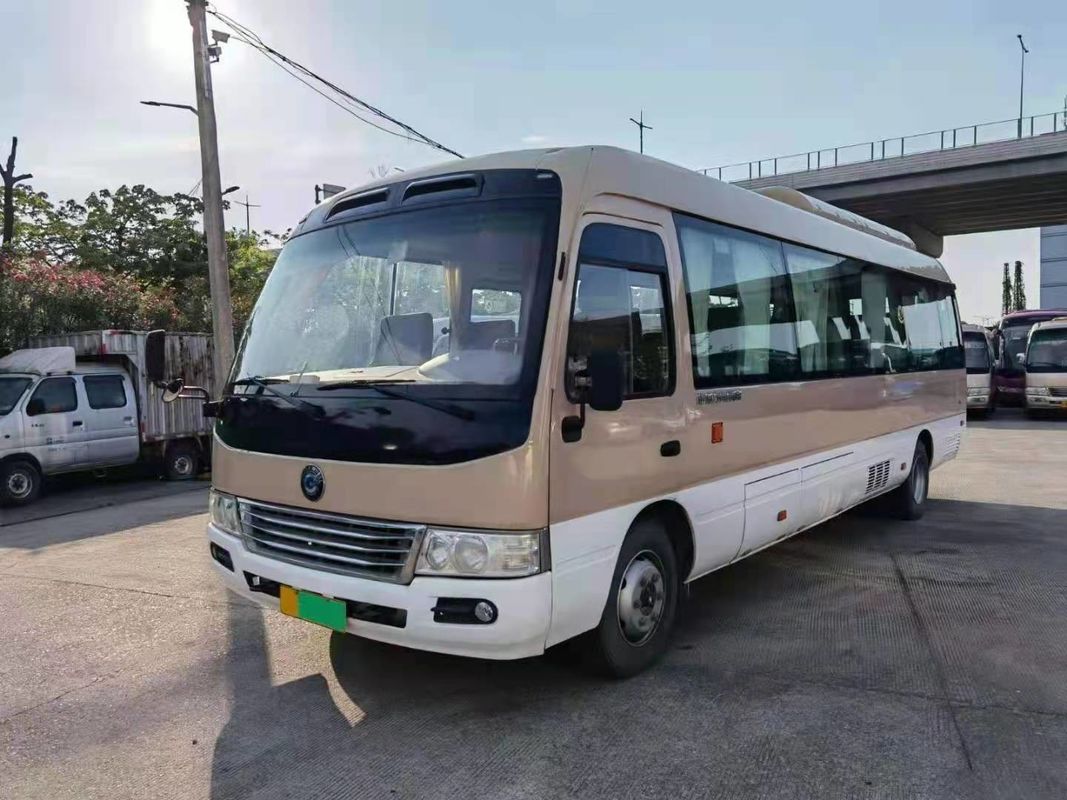 22 sièges autobus de caboteur utilisé 2019 par ans ont employé la direction de main de Mini Bus Electric Engine Left