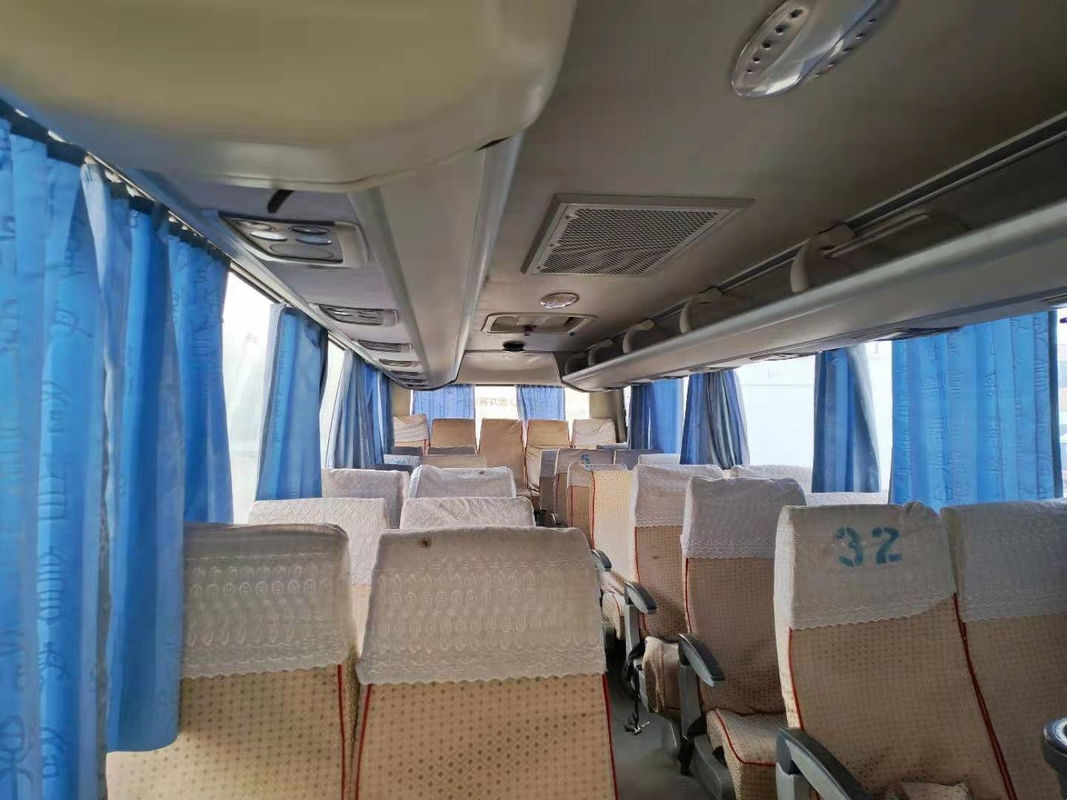 Euro arrière utilisé III de moteur de porte simple de bus touristique utilisé par châssis en acier de l'autobus XMQ6859 35Seats de Kinglong