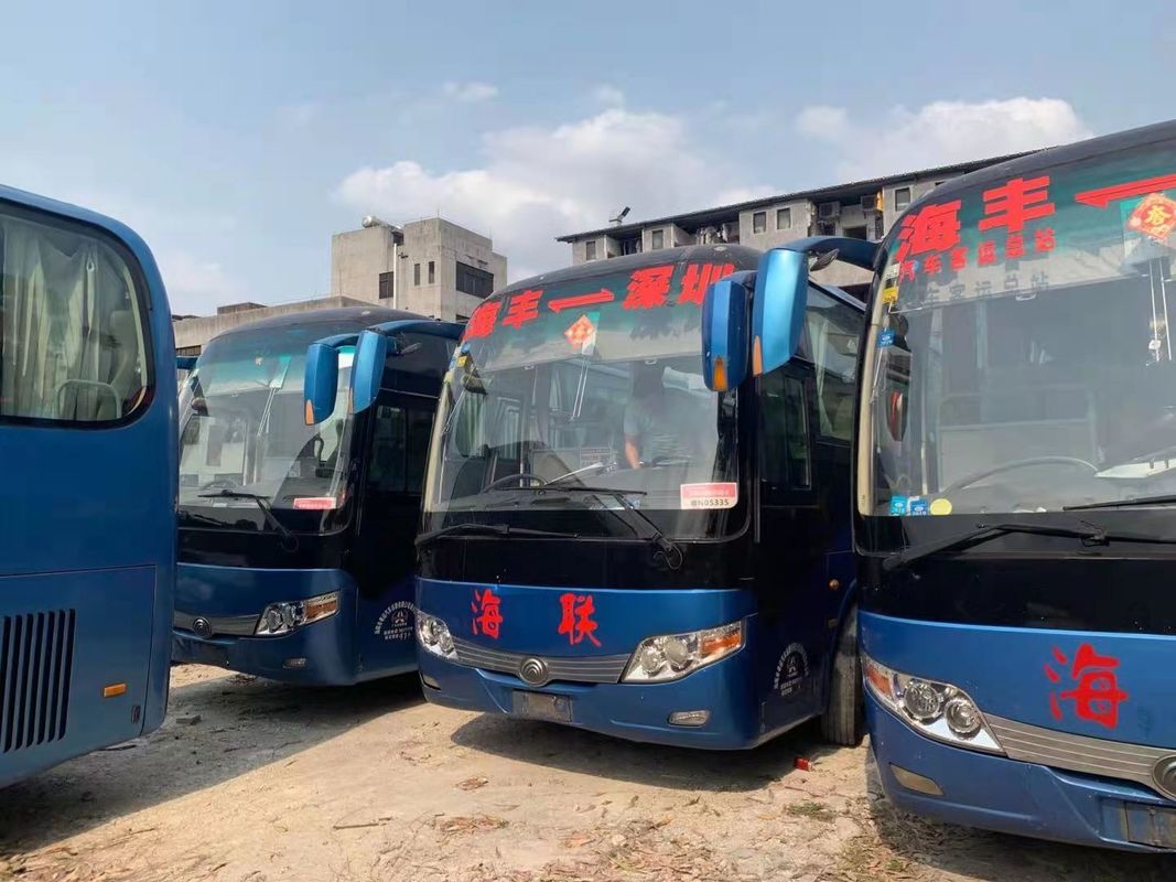 41 entraîneur utilisé par autobus Bus de Yutong utilisé par sièges ZK6107 2013 direction LHD de l'an 100km/H AUCUN accident