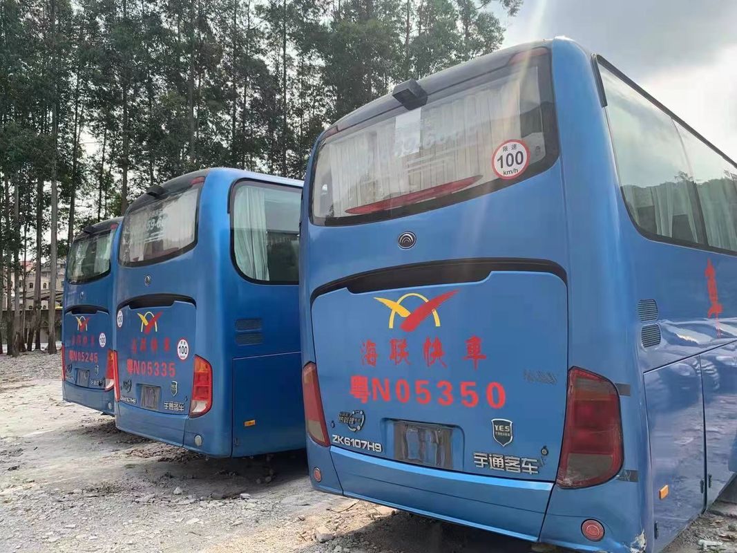 41 entraîneur utilisé par autobus Bus de Yutong utilisé par sièges ZK6107 2013 direction LHD de l'an 100km/H AUCUN accident