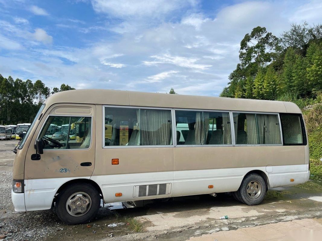 Direction gauche de mini autobus utilisée par essence de moteur de l'autobus 23-30seats 3RZ Toyota de caboteur utilisée par marque de Toyota