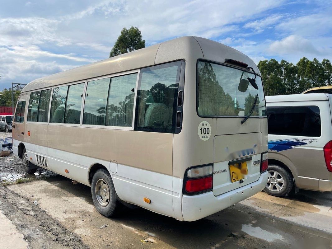 Direction gauche de mini autobus utilisée par essence de moteur de l'autobus 23-30seats 3RZ Toyota de caboteur utilisée par marque de Toyota