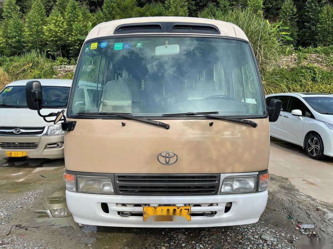 Direction gauche de mini autobus utilisée par essence de moteur de l'autobus 23-30seats 3RZ Toyota de caboteur utilisée par marque de Toyota