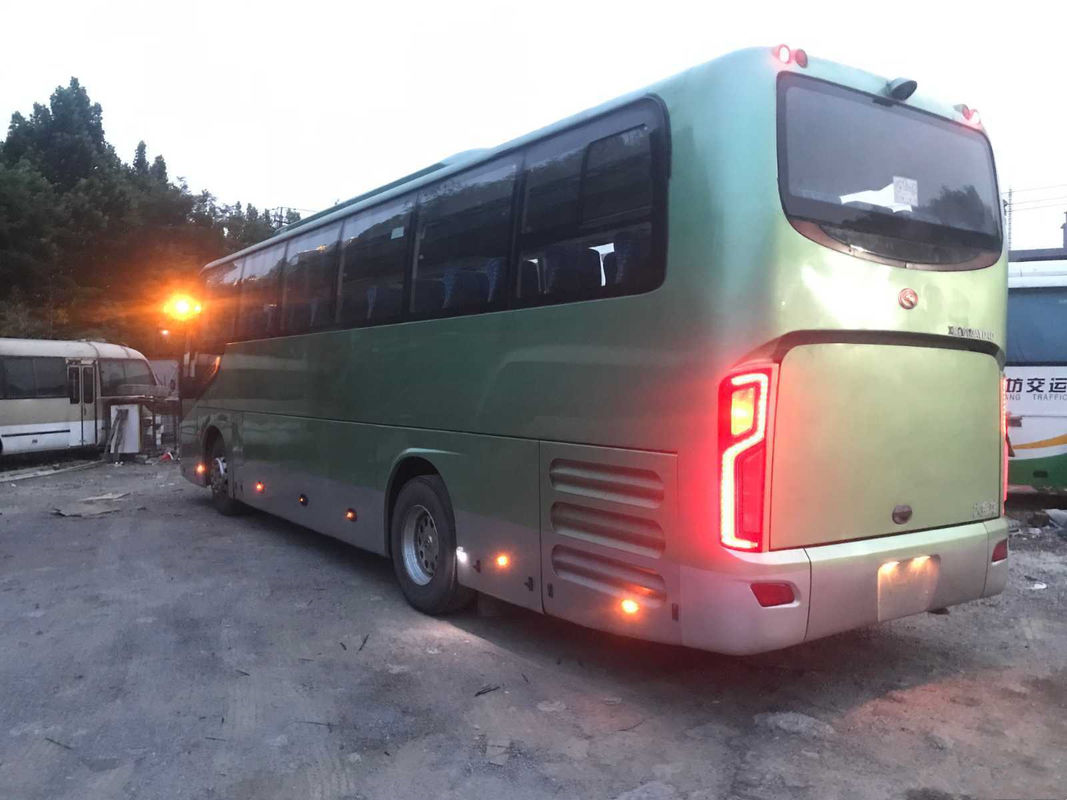 Moteur d'arrière du châssis XMQ6113 Yuchai d'airbag de sièges de Bus 51 de car utilisé par portes à deux battants d'autobus de Kinglong