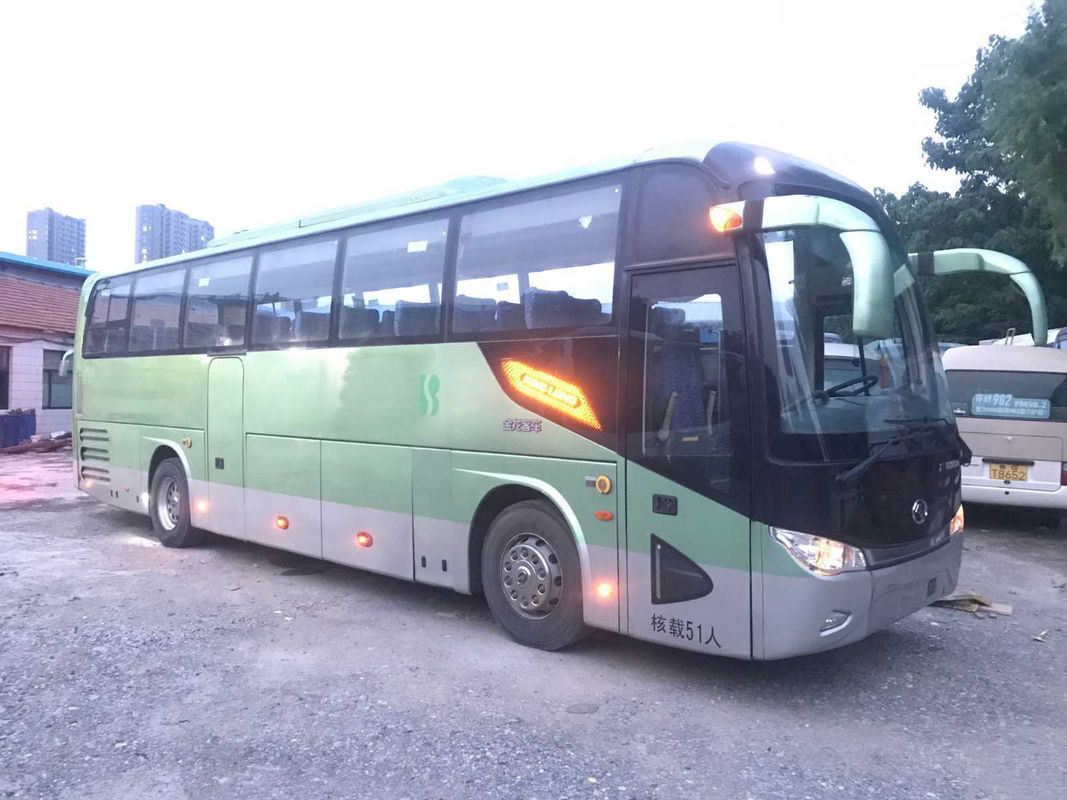 Moteur d'arrière du châssis XMQ6113 Yuchai d'airbag de sièges de Bus 51 de car utilisé par portes à deux battants d'autobus de Kinglong