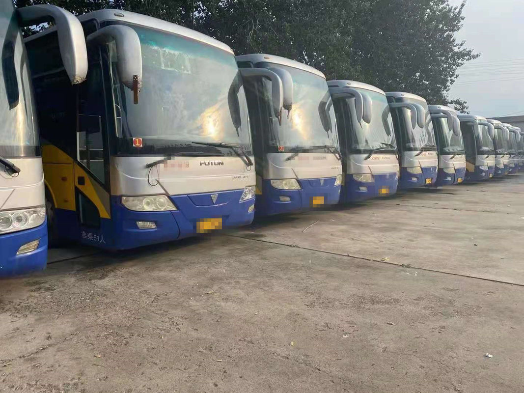 2011 l'autobus BJ6120 de Foton utilisé de l'an 51 par sièges a employé le gazole LHD de Bus New Seats d'entraîneur en bon état