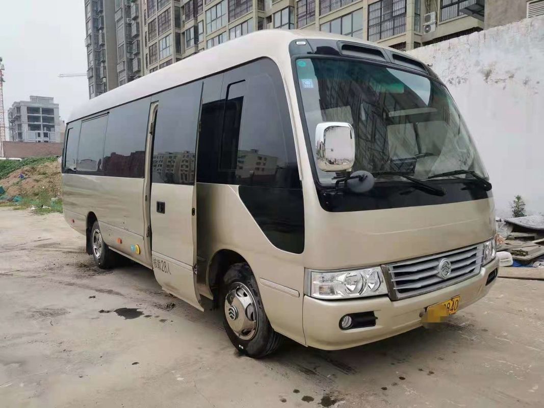 Les sièges XML6729J15 de 2019 ans 28 ont employé Dragon Coaster Bus d'or, moteur utilisé de Mini Bus Coaster Bus With Hino pour des affaires